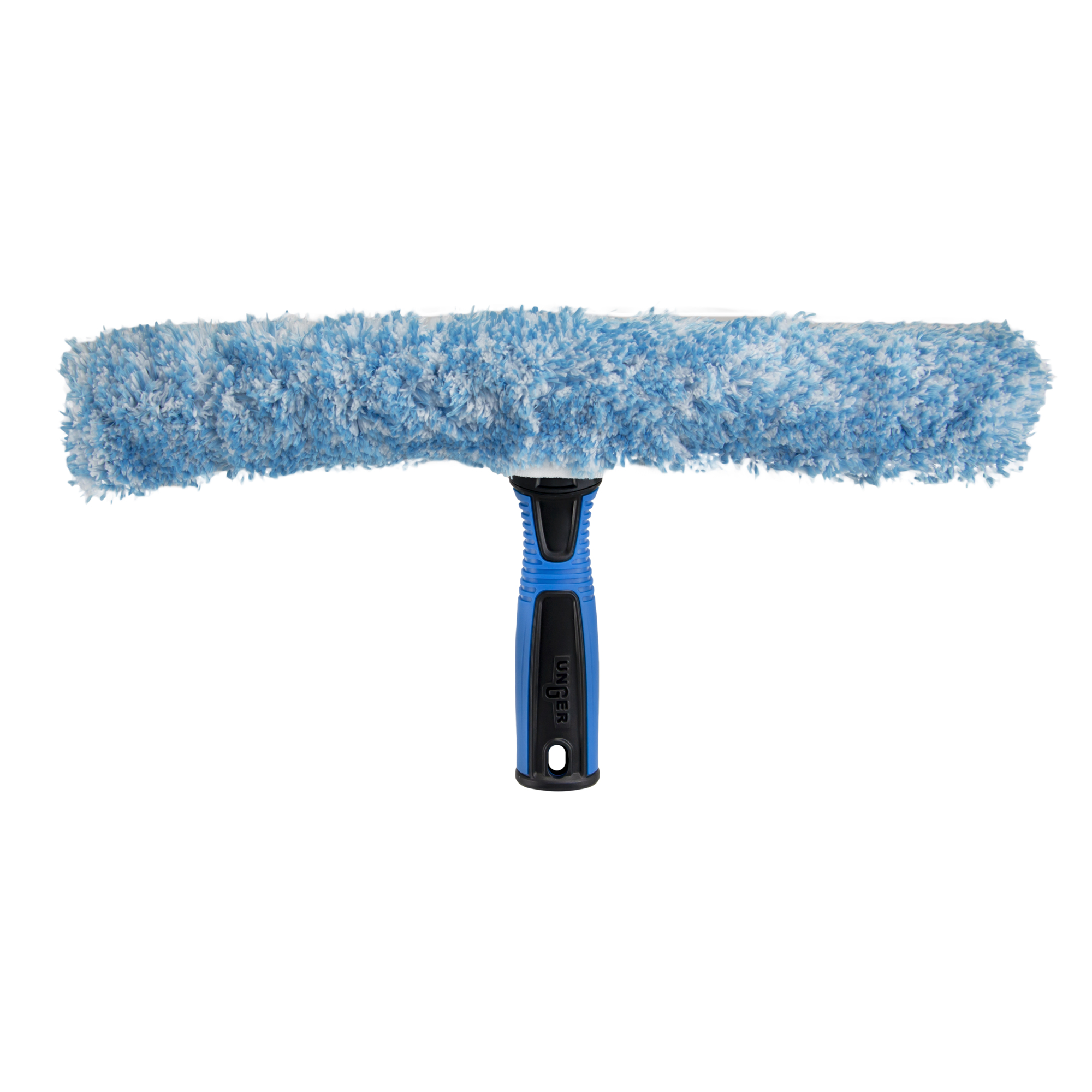 Unger Professional Connect and Clean 14" Window Scrubber Washer for Glass Cleaning, Commercial and Residential Washing, Multi-Purpose Tool, Gentle on Windows, Reusable Microfiber Sleeve
